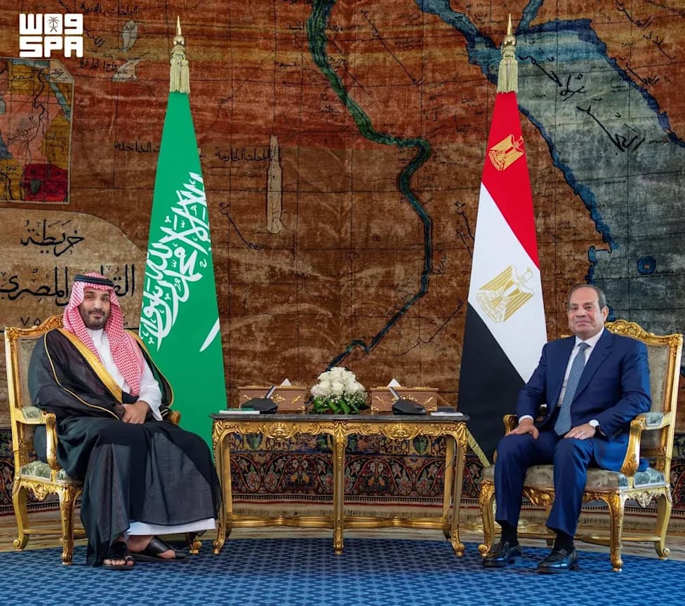 Sisi Meets MBS, Backs Saudi Call For Secure Red Sea Passage As Houthis Advance